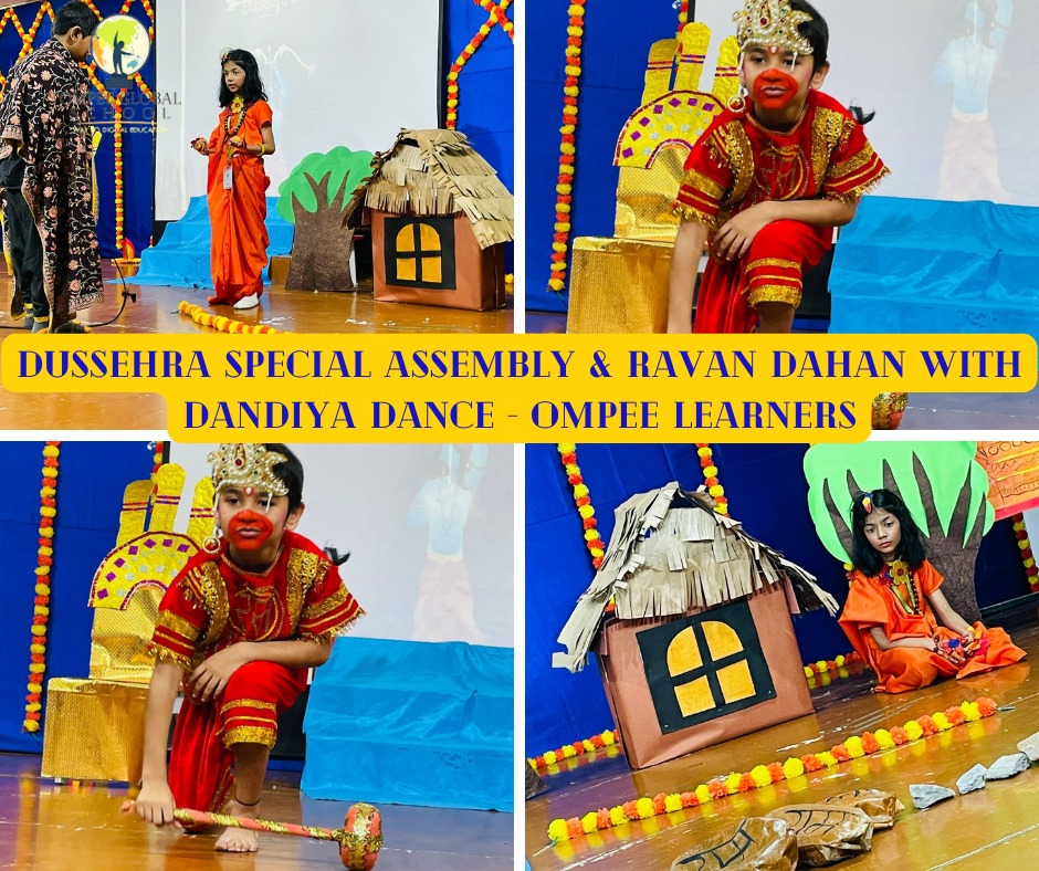 Dussehra Special Assembly & Ravan Dahan With Dandiya Dance